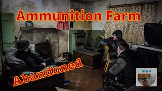 Abandoned Farmhouse With Live Ammunition Left Behind