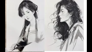 How to Draw a Portrait of Girl Using Reference Photo 5635