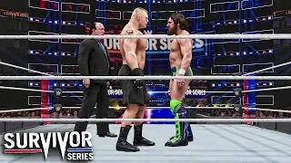 WWE 2K19 Survivor Series 2018 - Brock Lesnar vs Daniel Bryan Champion vs Champion Match!