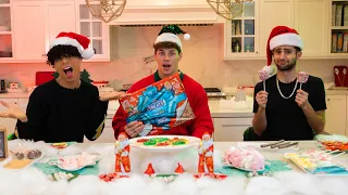 WE ATE EVERY HOLIDAY TREAT WE COULD FIND (Horrible Idea) FT. Larray and Issa