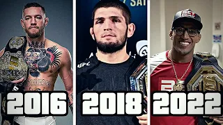 Every UFC Lightweight Champion From 2001 - 2022