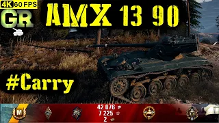 World of Tanks AMX 13 90 Replay - 6 Kills 4.6K DMG(Patch 1.4.0)