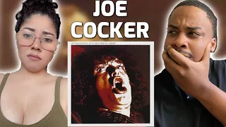 WIFE FIRST TIME HEARING JOE COCKER - WITH A LITTLE HELP FROM FRIENDS | REACTION