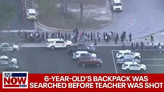 NEW DETAILS: Six-year-old's backpack was searched before shooting in Virginia | LiveNOW from FOX