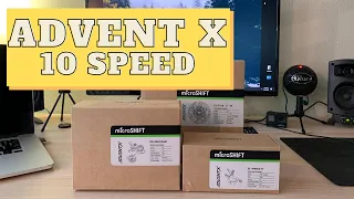 microSHIFT ADVENT X 10spd Drivetrain // Unboxing