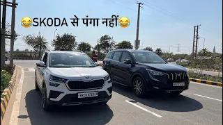 DRAG RACE: XUV700 Vs KUSHAQ🔥 चलो किसी ने तो इसको टक्कर दी😈