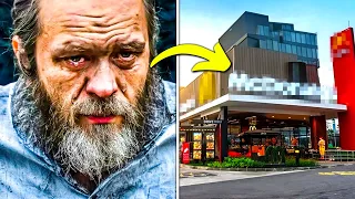 Owner Dresses Up As Homeless, Visits His Restaurants To Determine His Heir & Then THIS Happens