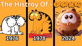 The History And Evolution of - Garfield, Everyone's Favorite Hungry, And Lazy Orange Cat