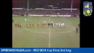 1972 UEFA Cup Final 2nd Leg - Tottenham 1 Wolves 1 (3-2 on agg)
