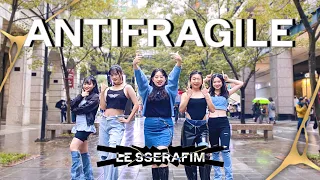[KPOP IN PUBLIC | ONE TAKE] LE SSERAFIM (르세라핌) - ANTIFRAGILE | Dance Cover By BREAKIE From Taiwan