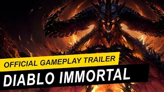 Diablo Immortal - официальный геймплейный трейлер. Official Gameplay Trailer.