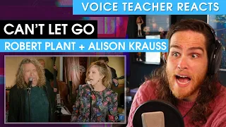 Voice Teacher Reacts to Robert Plant and Alison Krauss - Can't Let Go (NPR Tiny Desk)