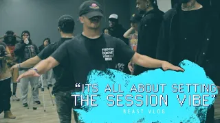 Follow Beast around the session | BEASTvlog
