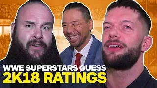 WWE Superstars Guess Their WWE 2K18 Ratings