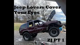 Fixing up a 5-speed Jeep Grand Cherokee ZJ Part 1