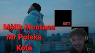 Mr Polska, Malik Montana - KOTA | REACTION (Reacting To Polish Rap)  + FAME MMA 10 REACTION