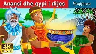 Anansi dhe qypi i dijes | Anansi and The Pot of Wisdom Story | Perralla ShqipB @AlbanianFairyTales