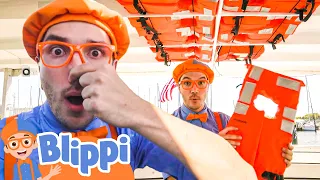 Boat trip! Blippi Boards a Boat | Kids TV Shows | Cartoons For Kids | Fun Anime | Popular video