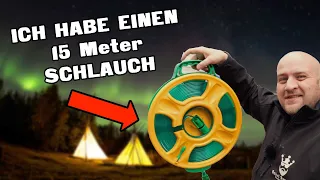 ✅ Schlauch für den Camper Wohnmobil - Wohnwagen 3-Kammer Flachschlauch