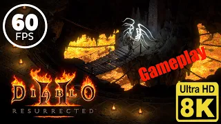 Diablo II Resurrected Gameplay 8k 60 FPS (Enhanced with Neural Network AI)