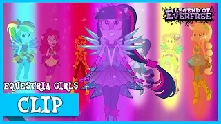 The Mane 7 Defeat Gloriosa | MLP: Equestria Girls | Legend of Everfree! [HD]