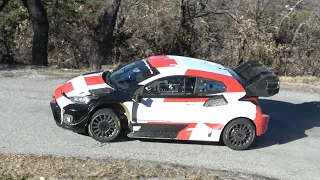 Best of Test Rallye Monte Carlo 2023 | Maximum Attack & Pure Engine Sound