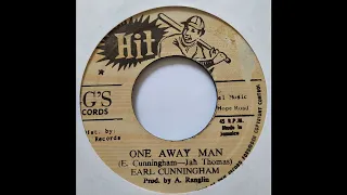 Earl Cunningham - One Away Man - GG's Records 7inch 1983