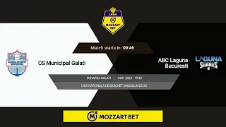 LNBM MOZZART 2022-2023: CSM Galați - Laguna București