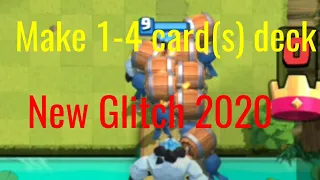 New 2v2 Glitch of 1 card deck in Clash Royale | Know how to do | LC