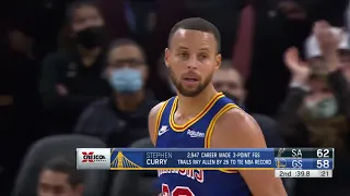 Steph Curry Knew The Shot Was Going In And Turned Around After Shooting!👀