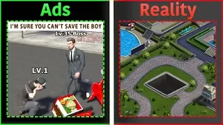 Mobile Game Ads Vs. Reality 2