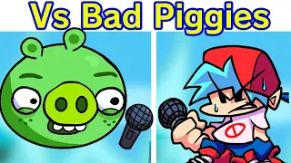 Friday Night Funkin' Vs Bad Piggies Semana Completa (Angry Birds)