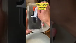 Iphone 13 Pro Max Spigen Screen Protector Installation | Bryan Genetiano