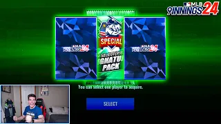 DOUBLE DIAMONDS FROM A SPECIAL TSS PACK?! - MLB 9 Innings 24