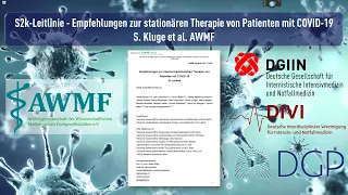 S2k-Leitlinie Empfehlungen zur stationären Therapie von Patienten mit COVID-19