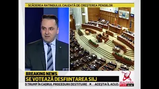 Am discutat la Realitatea Plus despre problematica pensiilor speciale