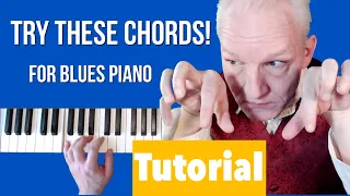 Slow Blues Piano Lesson - Have you ever played these chords?