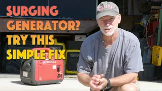 Simple Fix for a Surging Honda Generator
