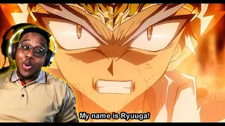 Ryuga Kishatu VS Rago Hades (English Sub) Beyblade REACTION