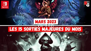 📅 Le Calendrier des Sorties Nintendo Switch - Mars 2023 📆
