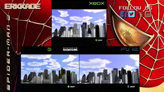 Comparison - Spider-Man 2 XBOX vs PS2 vs GC