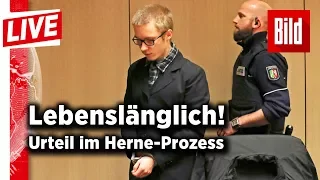 Herne-Killer vor Gericht – Lebenslang für Marcel Hesse | BILD live 31.01.2018