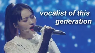 siyeon being THE main vocal of kpop