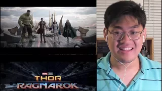 Thor: Ragnarok Comic Con 2017 Trailer Reaction