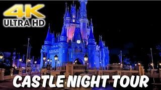 Cinderella's Nighttime Castle Magic Kingdom Disney World