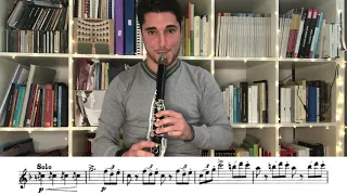 Semiramide Clarinet Excerpt - Simone Nicoletta