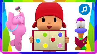 🌈 COLOR OF LOVE + FAMILY FINGER [LEARN COLORS] | Nursery Rhymes & Baby Songs - Pocoyo