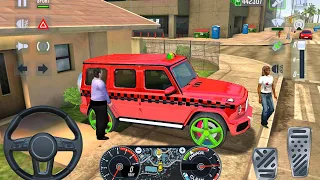 Taxi Simulator 2023 #35 Mercedes G-Wagon Uber City Driving | Car Game Android Gameplay