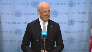 Special Envoy for Syria on the Middle East - Media Stakeout (17 October 2018)