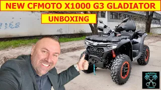 CFMOTO X1000 G3 Gladiator 2024 , Unboxing #cfmoto #atv #cf #4x4offroad #4x4  štvorkolky